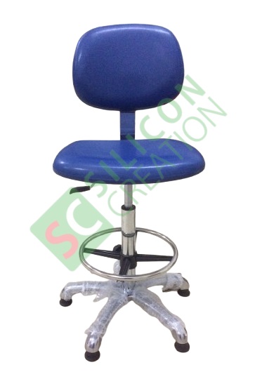 High ESD Chair with Footrest